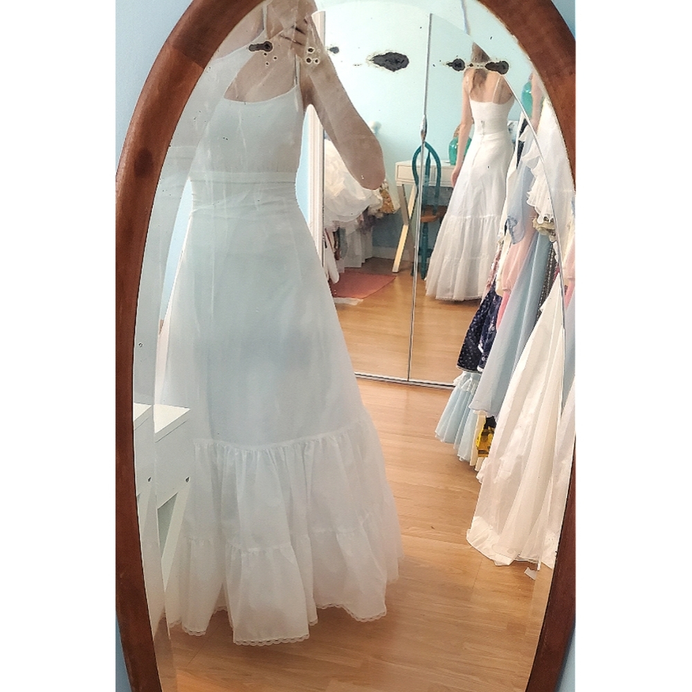 *Fluffy Skirt Slip Petty Coat Crinoline Dress Slip - Picture 3 of 7